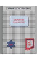 Graph Paper Notebook 8.5 x 11 IN, 150 sheets