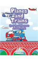 Planes and Trains Spot the Difference Activity Book