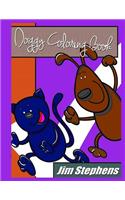 Doggy Coloring Book: (English)