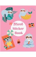 Blank Sticker Book