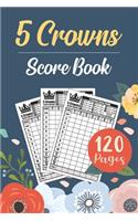 Five Crowns Score Book