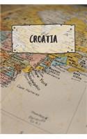 Croatia: Ruled Travel Diary Notebook or Journey Journal - Lined Trip Pocketbook for Men and Women with Lines
