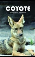 Coyote Note Monthly 2020 Planner 12 Month Calendar