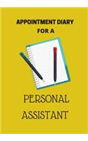 Appointment Diary for a Personal Assistant