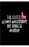 The Cutest Llama Unicorns Are Born In March