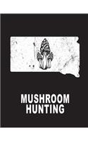 Mushroom Hunting: South Dakota Morel Mushroom Hunting Journal Custom 8.5x11 200 Pages College Ruled