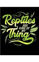 Reptiles Are Kind of My Thing: 2019 Planner Calendar Goal Planner Daily Planner