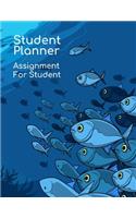 Student Planner Assignment for Student: Academic Year Lesson Planner Organizer and Record Book, Weekly Monthly Yearly Student ( Kid Boy Girl )Planner. with Blank Calendar