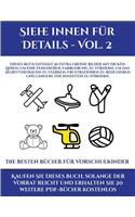 Die besten Bücher für Vorschulkinder (Siehe innen für Details - Vol. 2): Dieses Buch enthält 50 extra große Bilder mit dicken Linien, um eine fehlerfreie Farbgebung zu fördern, um das Selbstvertrauen zu stärken, Frustrati(28 Die Besten Bücher Für Vorschulkinder)