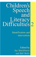 Children's Speech and Literacy Difficulties