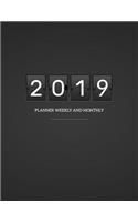 2019 Planner Weekly and Monthly