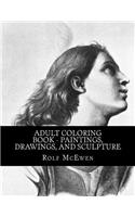 Adult Coloring Book - Paintings, Drawings, and Sculpture