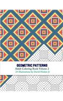Geometric Patterns - Adult Coloring Book Volume 2