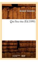 Qui Lira Rira (Éd.1890)