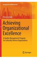 Achieving Organizational Excellence