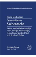 A-Sterreichisches Sachenrecht