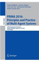 PRIMA 2016: Principles and Practice of Multi-Agent Systems