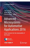 Advanced Microsystems for Automotive Applications 2016