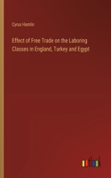 Effect of Free Trade on the Laboring Classes in England, Turkey and Egypt