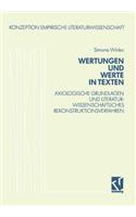 Wertungen Und Werte in Texten