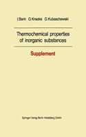 Thermochemical Properties of Inorganic Substances