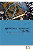 Synonymy in the Glorious Qur?ān