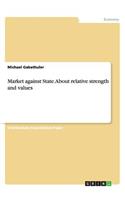 Market against State. About relative strength and values