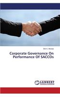 Corporate Governance On Performance Of SACCOs