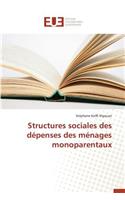 Structures Sociales Des Dépenses Des Ménages Monoparentaux: (Omn.Univ.Europ.)