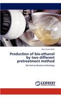 Production of Bio-Ethanol by Two Different Pretreatment Method