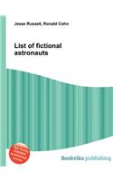 List of Fictional Astronauts