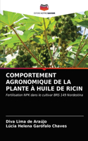 Comportement Agronomique de la Plante À Huile de Ricin