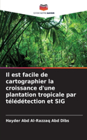 Il est facile de cartographier la croissance d'une plantation tropicale par télédétection et SIG