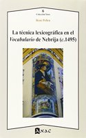 La tecnica lexicografica en el Vocabulario de Nebrija (c.1492)