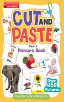 Cut & Paste Picture Book For Children | Picture Book Collections for Eary Learning Vol. 1