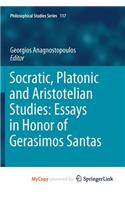 Socratic, Platonic and Aristotelian Studies