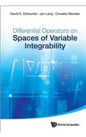 Differential Operators on Spaces of Variable Integrability