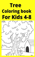 Tree Coloring book For Kids 4-8