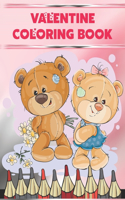 Valentine Coloring Book: Valentine Day Coloring Book for Kids, Toddler and Preschool Coloring page is full of high-quality illustrations in black and white