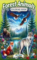 Forest Animals Coloring Book