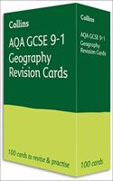 AQA GCSE 9-1 Geography Revision Cards: Ideal for the 2026 and 2027 Exams(Collins GCSE Grade 9-1 Revision)