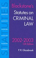 Statutes on Criminal Law