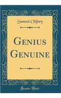 Genius Genuine (Classic Reprint)