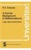 Formal Background to Mathematics
