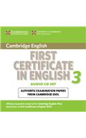 Cambridge First Certificate in English 3 for Updated Exam Au: Examination Papers from University of Cambridge Esol Examinations