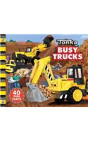 Busy Trucks: A Lift-the-Flap Book