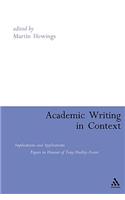 Academic Writing in Context