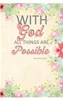 With God All Things Are Possible
