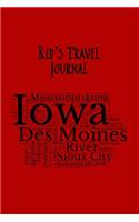 Iowa Kid's Travel Journal