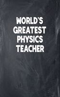 World's Greatest Physics Teacher